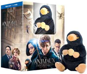 Fantastic Beasts and Where to Find Them - Includes Fluffy Niffler Figurine (Blu-Ray)
